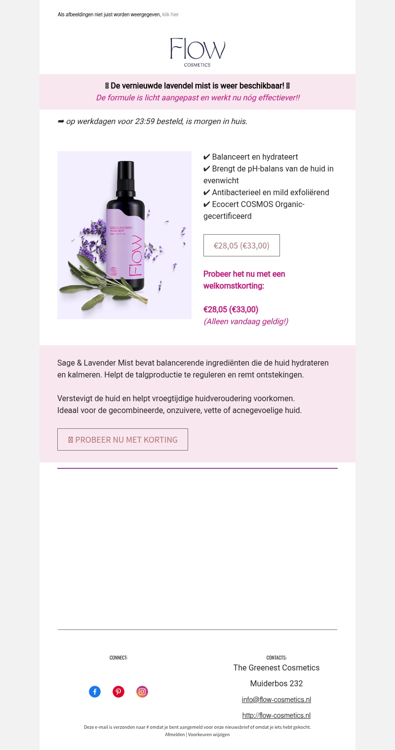 🌟 Vernieuwde Lavendel Mist 🌟 Vernieuwde Lavendel Mist