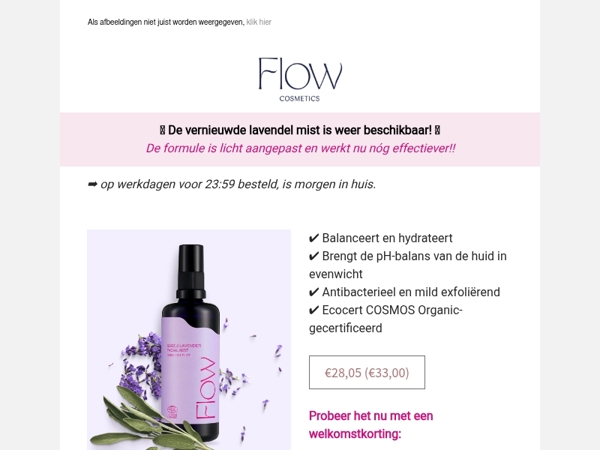 🌟 Vernieuwde Lavendel Mist