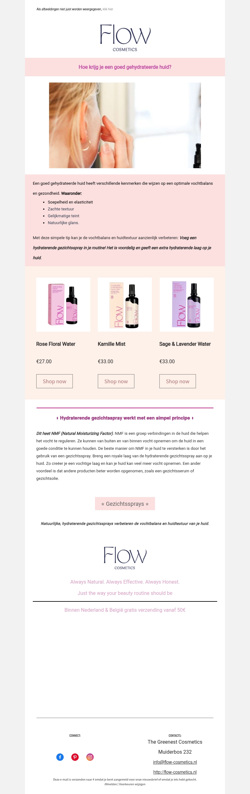 Hydrateer slim & natuurlijk Hydrateer slim & natuurlijk