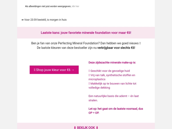 €6 Jouw perfecte makeup-basis