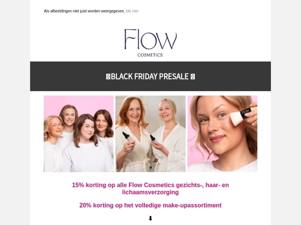 🖤 Skip de piekdagen