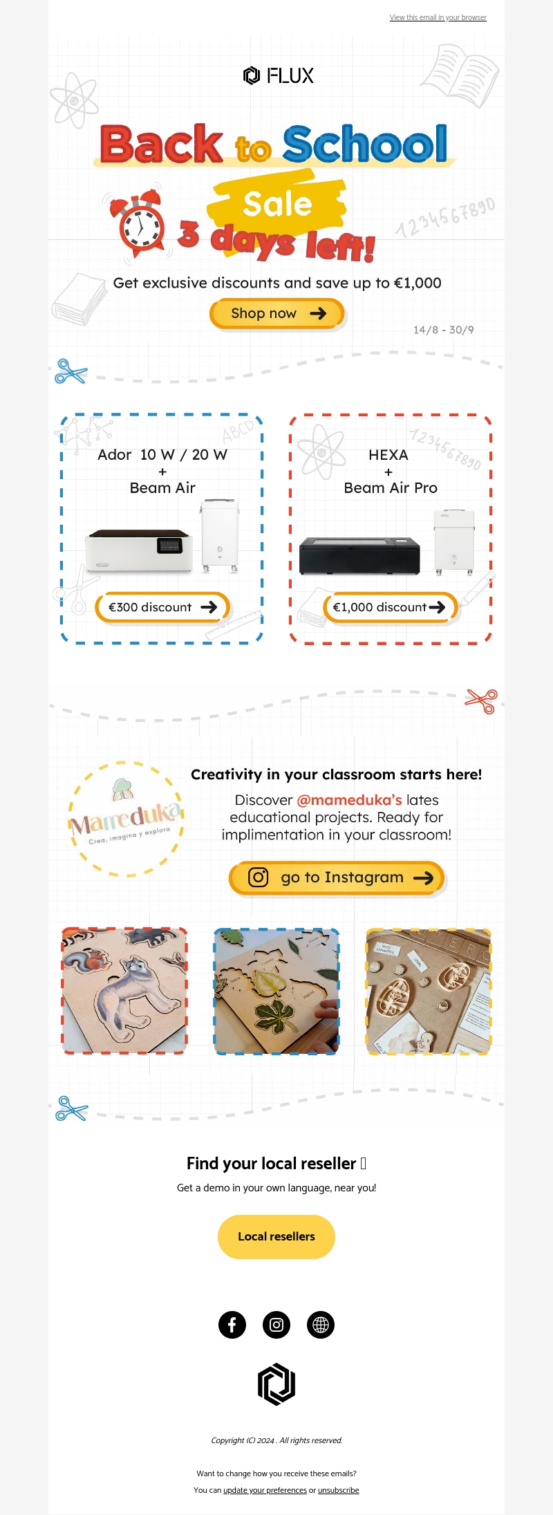 ⏰ Only 4 days left: Back To School deal! ⏰ Only 4 days left: Back To School deal!