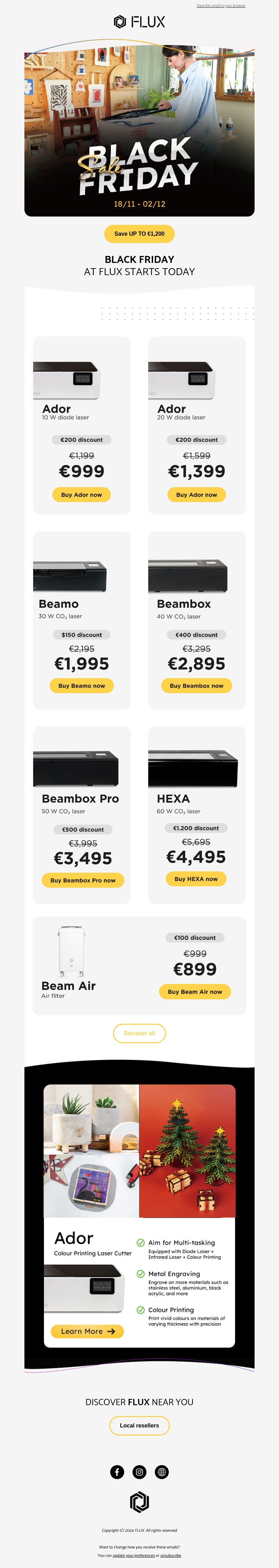 Black Friday starts TODAY! π Black Friday starts TODAY! π