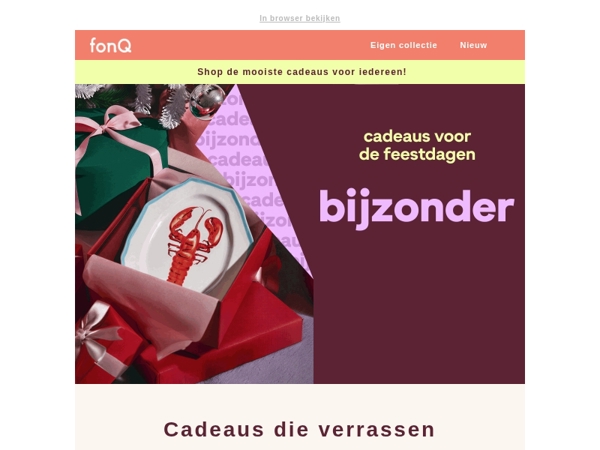 Bijzondere cadeaus om te geven