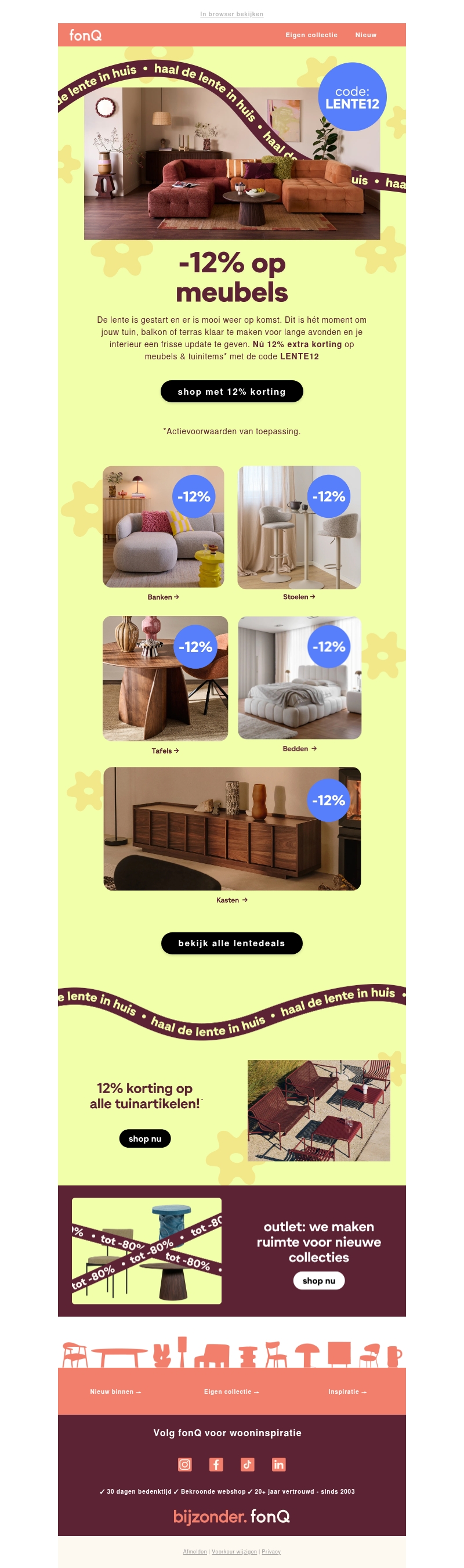 Shop je favorieten tijdelijk met 12% extra korting Shop je favorieten tijdelijk met 12% extra korting