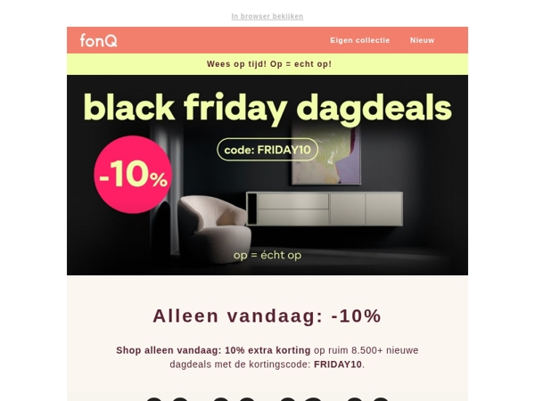 Het is Black Friday! Shop vandaag de beste deals!