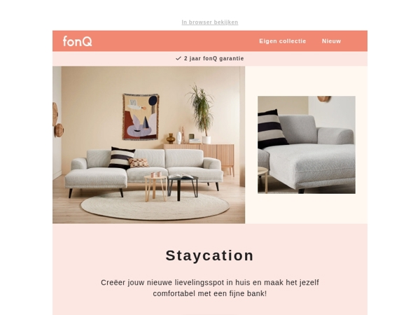 Staycation: beleef het vakantiegevoel gewoon thuis