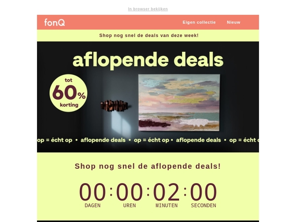 Shop nog snel de deals van deze week!⚡