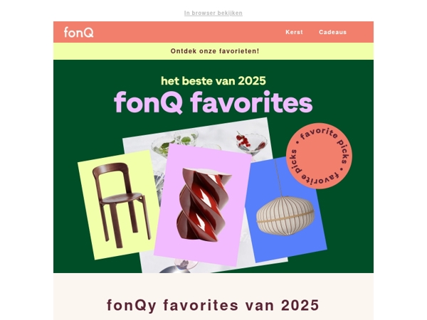 fonQy favorites van 2025