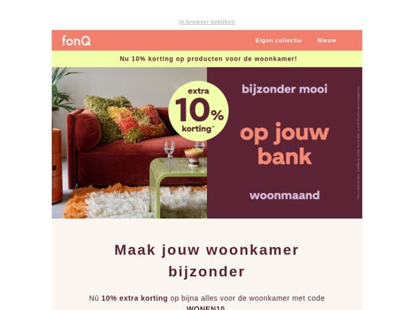 Maak jouw woonkamer bijzonder
