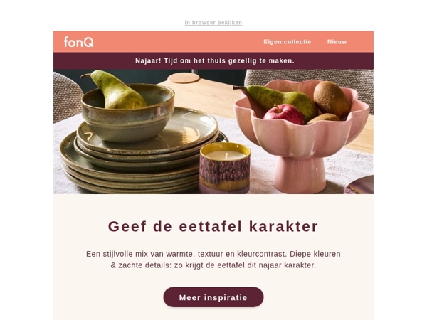 Najaar! Tijd om het thuis gezellig te maken.