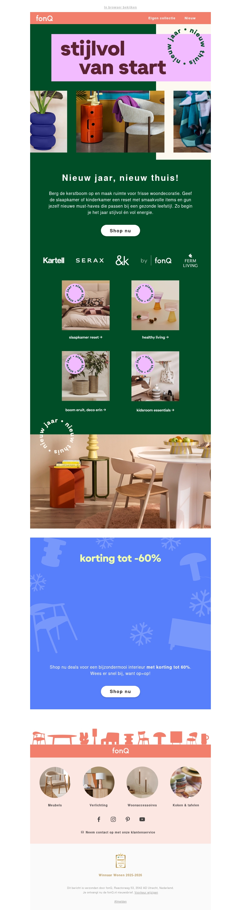 Nieuw jaar, nieuw thuis! Nieuw jaar, nieuw thuis!