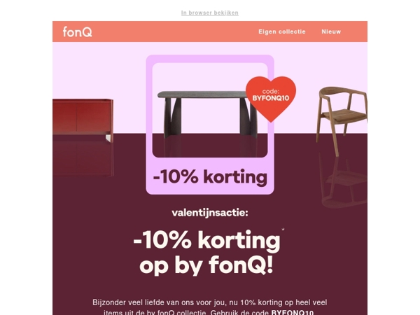 Shop nog snel by fonQ met 10% korting!