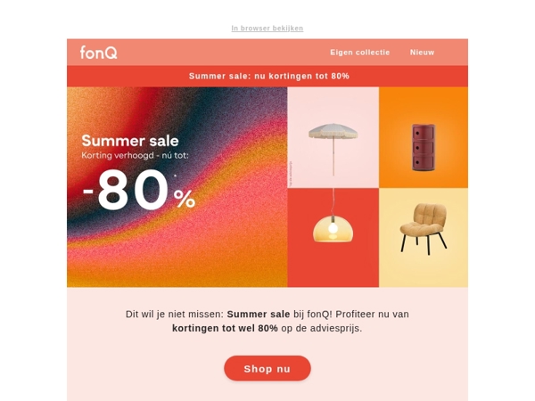 Dit wil je niet missen: Summer sale bij fonQ!