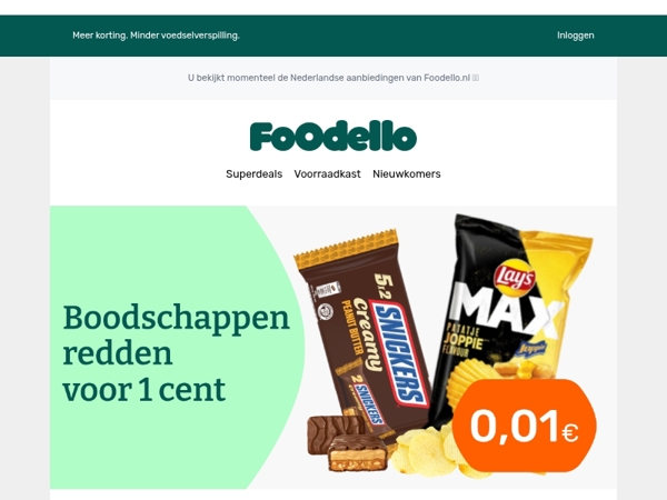 Wat koop je voor een cent? Dit.
