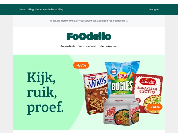 Vandaag red je meer dan alleen snacks