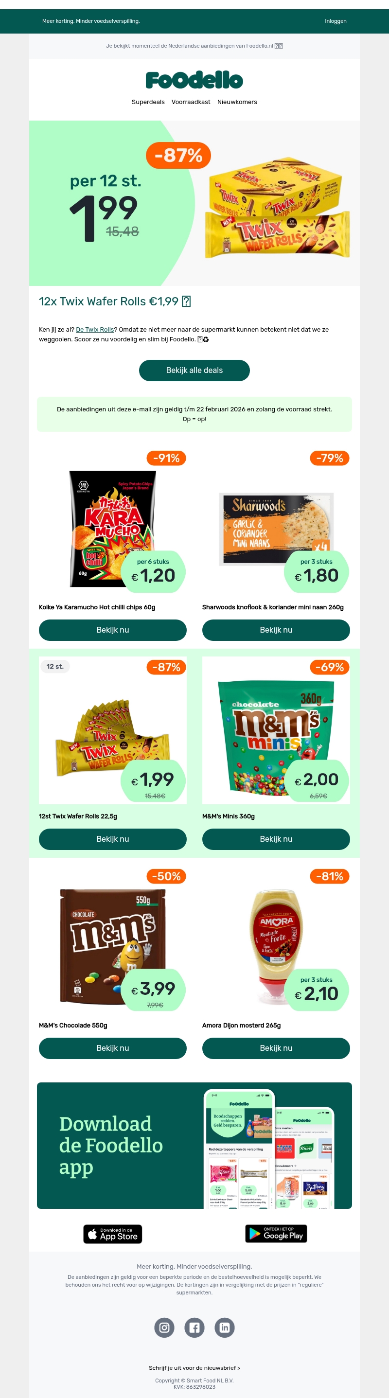 12x Twix Wafer Rolls €1,99 🤩 12x Twix Wafer Rolls €1,99 🤩