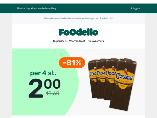 XL choco-deals van vandaag