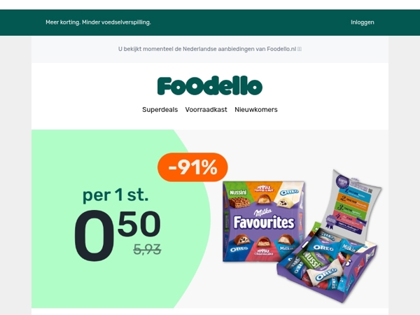 Milka’s mooiste mix, vandaag voor €0,50