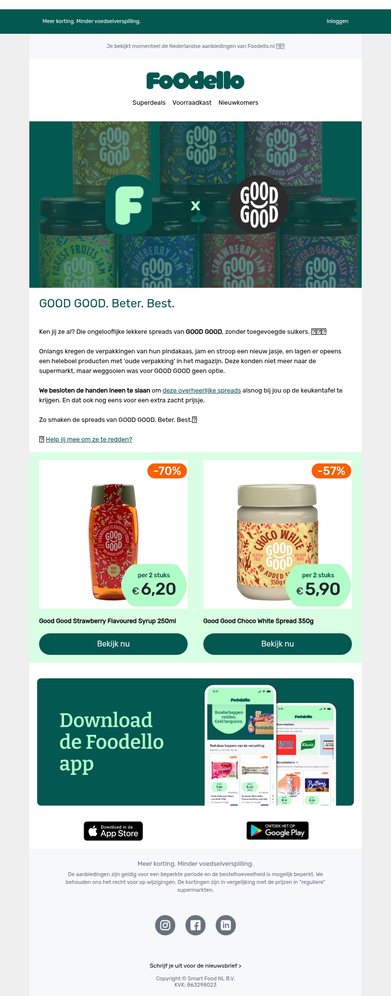 Zero waste met GOOD GOOD 💚 Zero waste met GOOD GOOD 💚