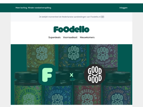 Zero waste met GOOD GOOD 💚