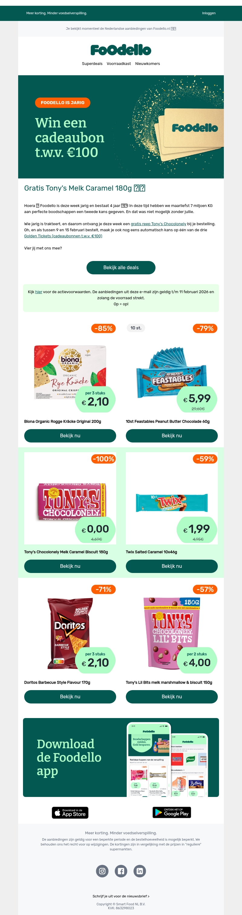 Gratis Tony's Melk Caramel 180g 🤯🍫 Gratis Tony's Melk Caramel 180g 🤯🍫