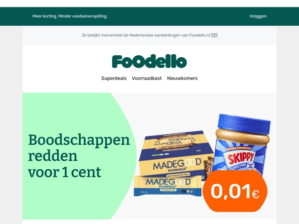 Skippy pindakaas voor €0,01 🤯