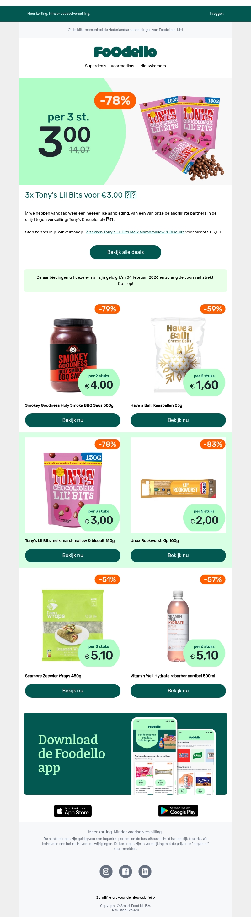 3x Tony's Lil Bits voor €3,00 🌱🍫 3x Tony's Lil Bits voor €3,00 🌱🍫