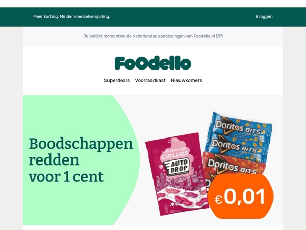 Doritos & Autodrop - €0,01 🤯