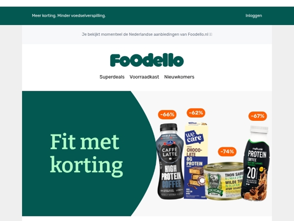 8x Melkunie Protein Coffee €5,99