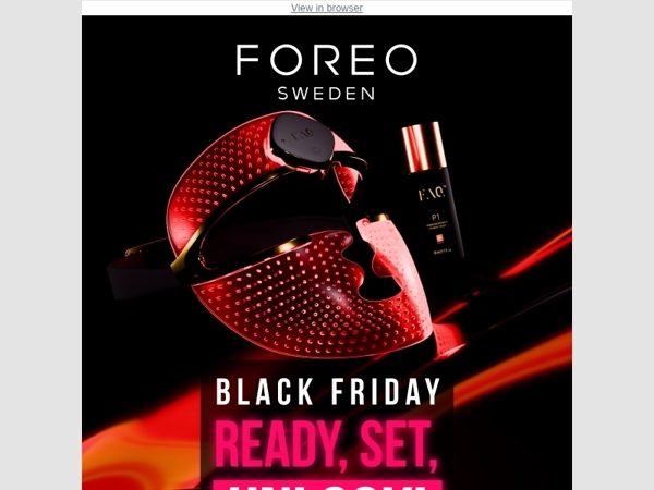 Black Friday Early Access starts NOW 🖤