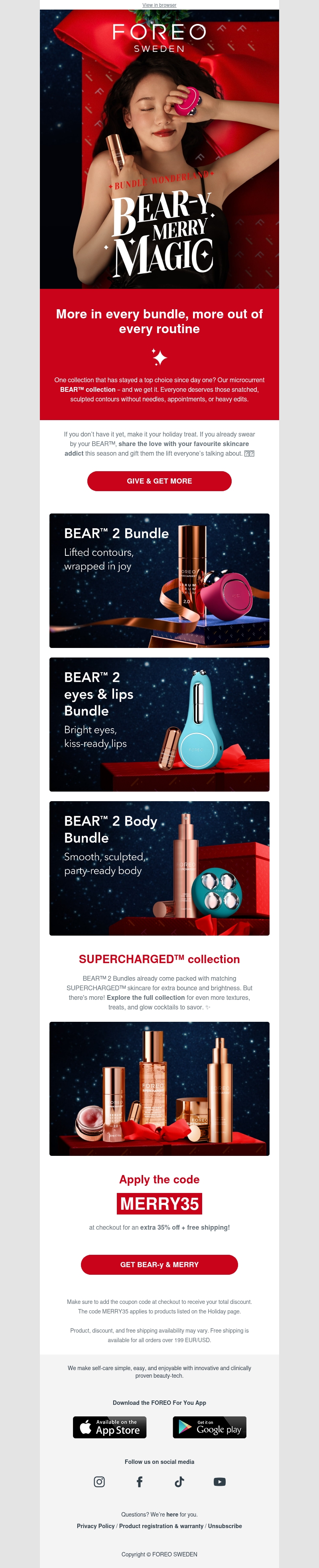 Microcurrent bundles with free skincare everyone wishes to unwrap π
Microcurrent bundles with free skincare everyone wishes to unwrap π