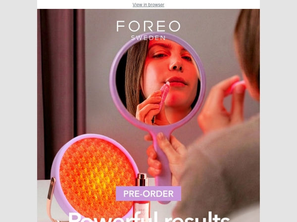 See what UFO™ Advanced LED Lighthouse Panel can do for your skin in just 1 month 💜