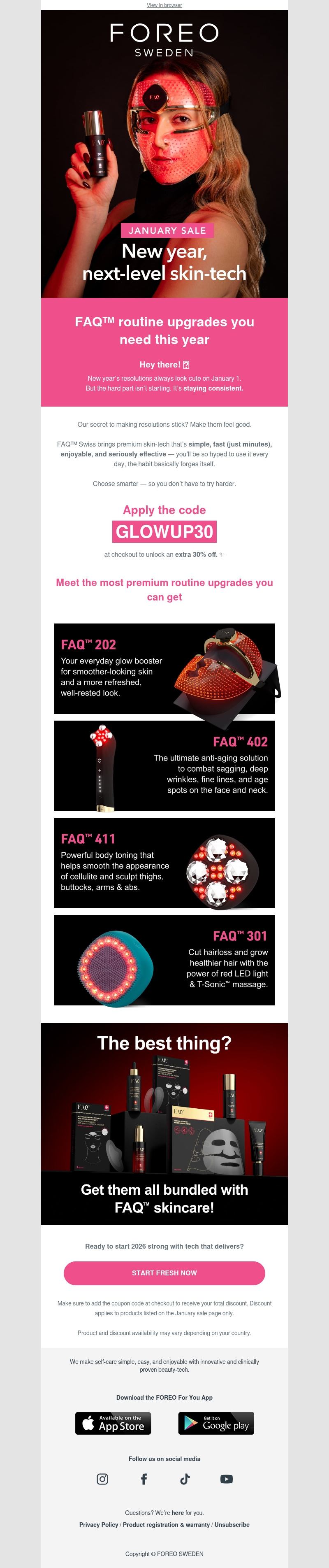 FAQ™ devices — your best bet for resolutions you plan to keep this year. 🖤 FAQ™ devices — your best bet for resolutions you plan to keep this year. 🖤