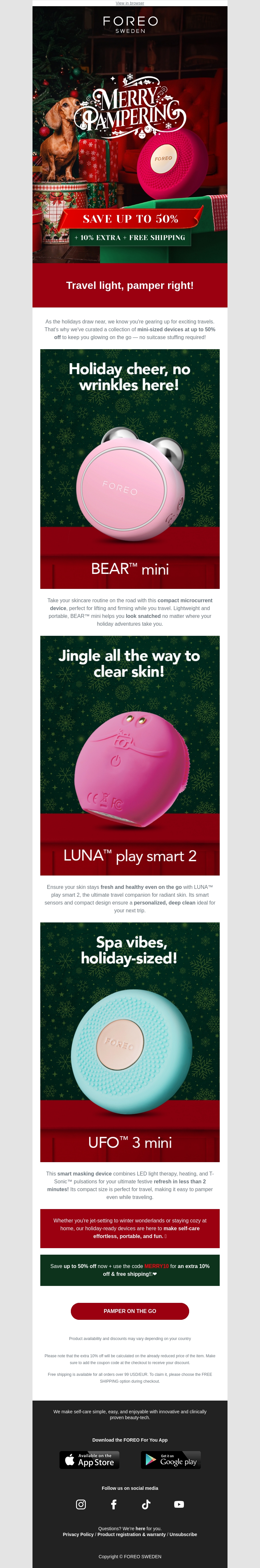 Must-have mini devices for upcoming holiday trips! 🎄✈️ Must-have mini devices for upcoming holiday trips! 🎄✈️