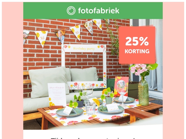 Tijd om te vieren!