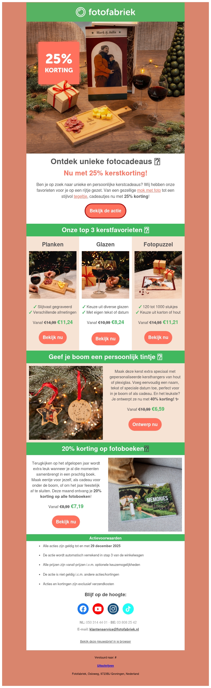 Kerstfavorieten met 25% korting, al vanaf €5,99 Kerstfavorieten met 25% korting, al vanaf €5,99