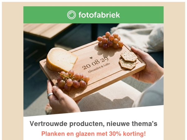 Van borrelplank tot theeglas: Ontdek de nieuwe looks!