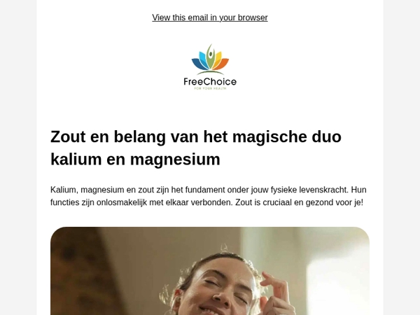 Heb je wel of geen zouttekort?