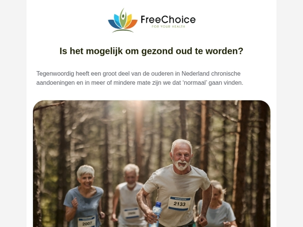 💪🏼☀️🥰 Is het mogelijk om gezond oud te worden?