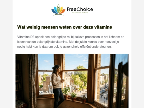 🌤️ Wat weinig mensen weten over deze vitamine…