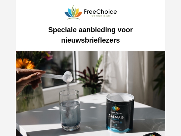 Speciale aanbieding voor nieuwsbrieflezers - 2 voor prijs van 1