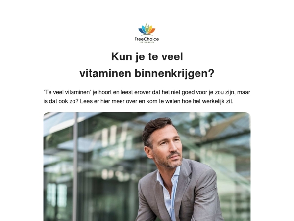 🙈 Kun je te veel vitaminen binnenkrijgen?