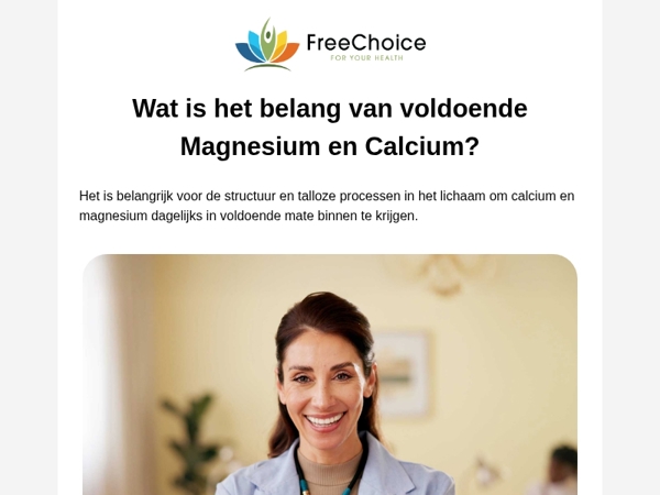 Wat is het belang van voldoende Magnesium en Calcium?
