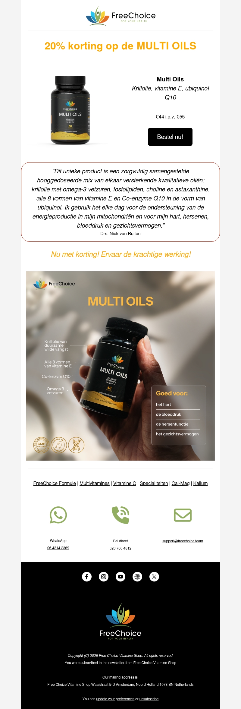 💫 🧡 20% Korting op de MULTI OILS! 💫 🧡 20% Korting op de MULTI OILS!