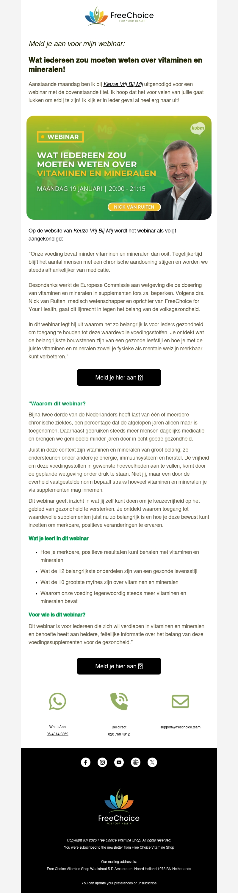 ποΈ Meld je aan voor mijn webinar: Wat iedereen zou moeten weten over vitaminen en mineralen! ποΈ Meld je aan voor mijn webinar: Wat iedereen zou moeten weten over vitaminen en mineralen!