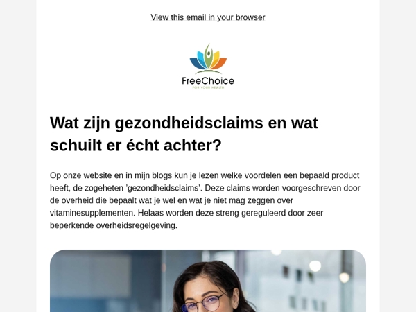 🤔 Wat zijn gezondheidsclaims en wat schuilt er écht achter?