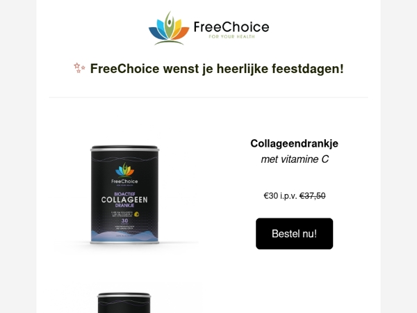 🎅🎄 Profiteer nog van onze kerstaanbiedingen
