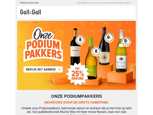 Onze Podiumpakker Mucho Mas nú voor €5,89