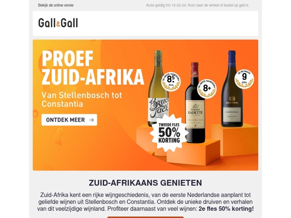 Zuid-Afrika: proef het wijnland
